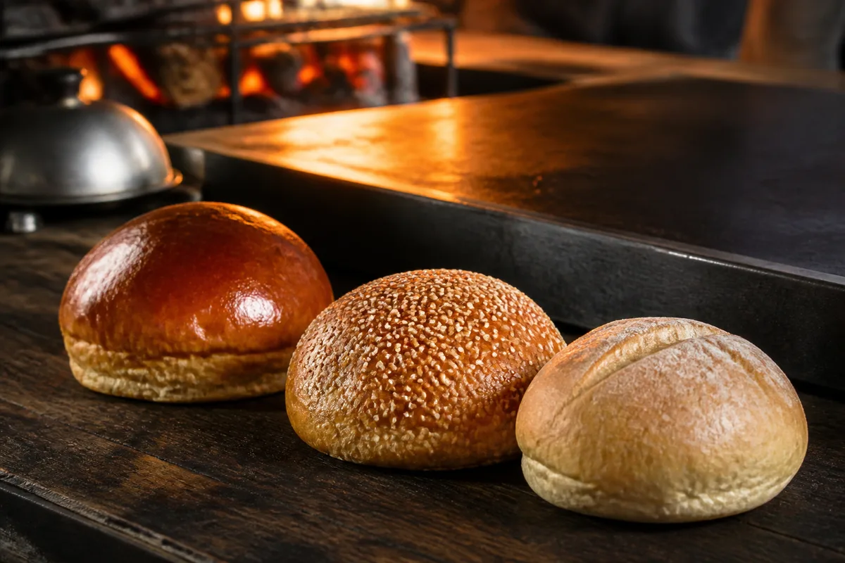Le pain à burger : brioché, sésame ou potato