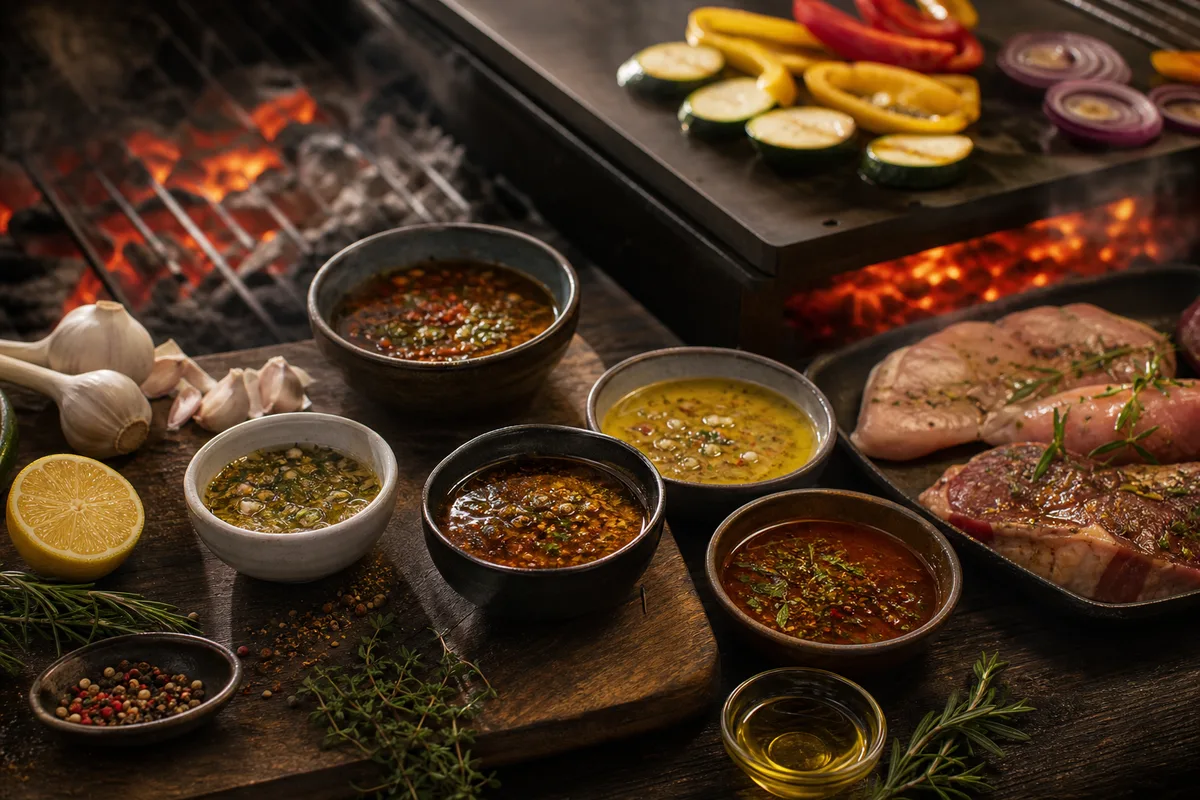 Marinades pour grillades : les bases qui marchent
